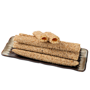 麻糖纯手工芝麻酥糖老式麻糖棍河南怀旧空心芝麻杆传统灶糖麦芽糖