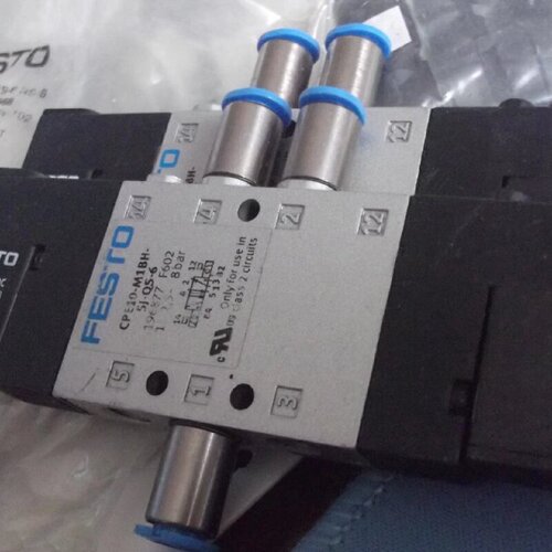 议价实拍现货FESTO正品全新电磁阀CPE10-M18H-5J-QS-6 196877