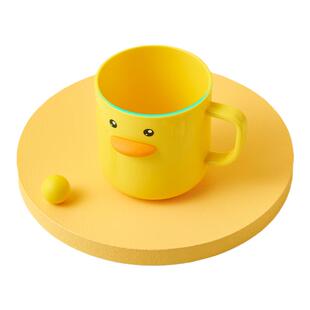 黄鸭可爱创意卡通家用卫生间洗漱间塑料牙刷杯漱口杯浴室洗漱杯