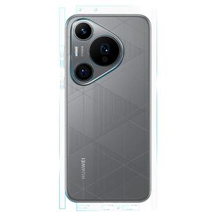 适用华为Pura70Pro+背膜Pura80Pro+磨砂后膜全包边Mate70彩膜贴纸包边框水凝膜70Pro+手机后盖保护膜镜头贴