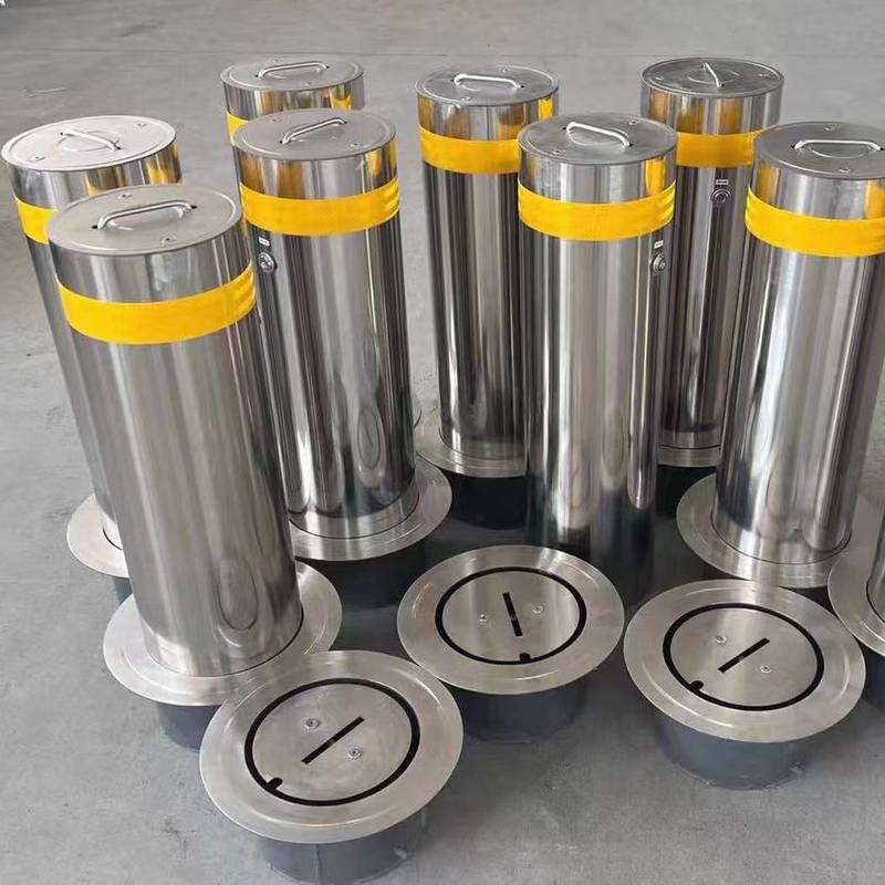 不锈钢警示柱 可拆卸201防撞柱 304反光隔离路桩现货现发