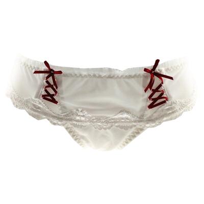 4881小葱内衣日系可爱绑带交叉白