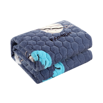 加绒牛奶绒法兰绒床单绒毯珊瑚绒