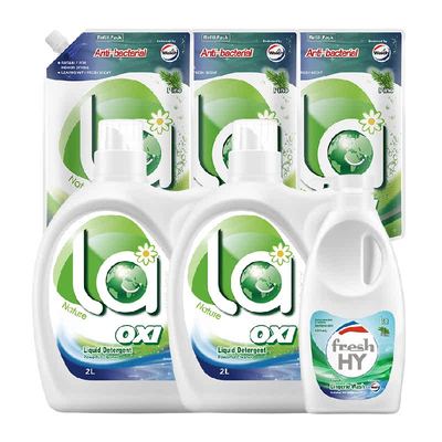 威露士洗衣液内衣洗套装7.6L