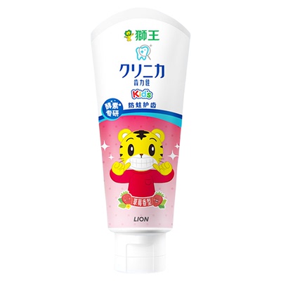 安全防蛀儿童牙膏LION/狮王
