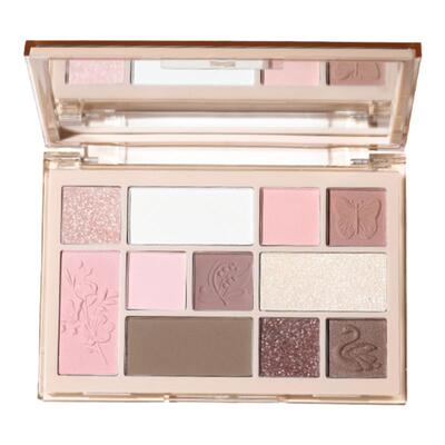 NOVO十一色多功能腮红修容眼影一体盘大地色系素颜新手入门学生党