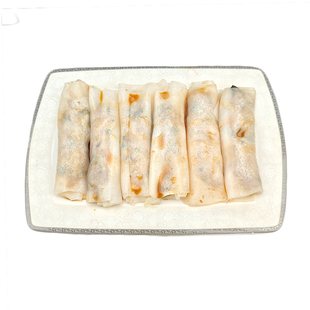 包佬第鲜肉肠粉430g7条猪肉肠粉商用深夜豆浆早餐食品速冻半成品