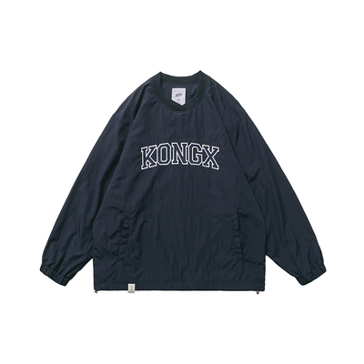 KXLFCHN刺绣V领卫衣春秋男女款