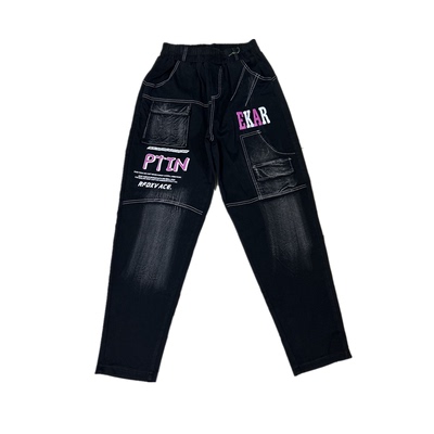 欧货2025年秋季松紧腰休闲裤长裤