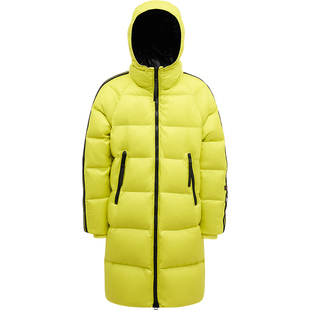 LINCCHIC金羽杰羽绒服女款冬季新款运动中长款面包羽绒服女6251