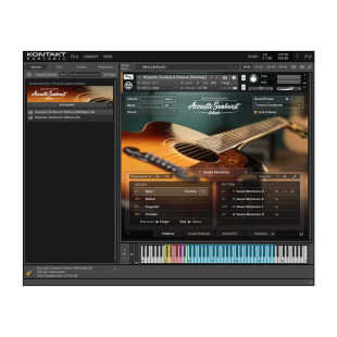 大型钢弦木吉他音源Session Guitarist Acoustic Sunburst Deluxe
