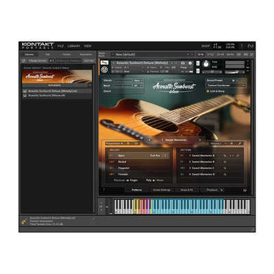 优质大型钢弦木吉他音源