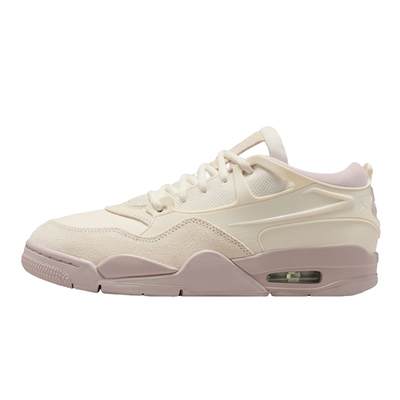 耐克女鞋AIR JORDAN 4RM AJ4米白紫粉复古休闲鞋篮球鞋FQ7940-102