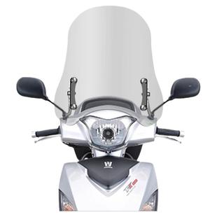 适用豪爵铃木VF100风挡踏板摩托车改装配件可调节进口前挡风玻璃