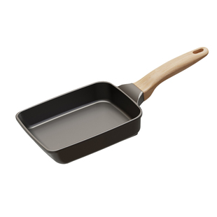 钛金玉子烧煎锅日式家用平底不粘锅方形厚蛋烧锅早餐煎蛋锅神器