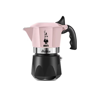 Bialetti比乐蒂粉色双阀摩卡壶意式咖啡壶煮家用手冲户外套装送礼