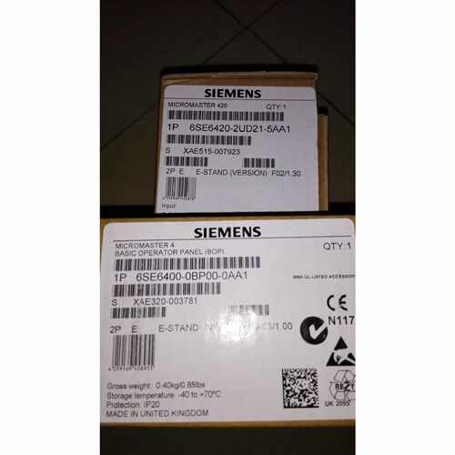 议价西门子变频器6SE6420-2UC17-5AA1 0.75kw380-480V质量保证