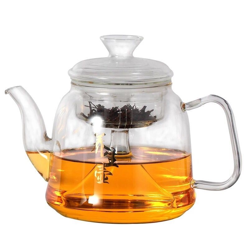 蒸茶壶加厚耐热玻璃养生泡黑茶