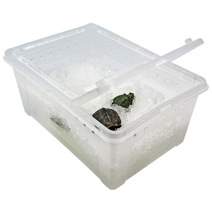 小乌龟冬眠用品吸水树脂保温箱保湿神器养龟专用缸椰土沙子过冬盒