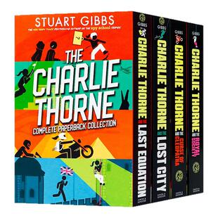 查理索恩盒装1-4册全套 英文原版 The Charlie Thorne Complete Paperback Collection 锻炼逻辑思维观察力 Stuart Gibbs 平装