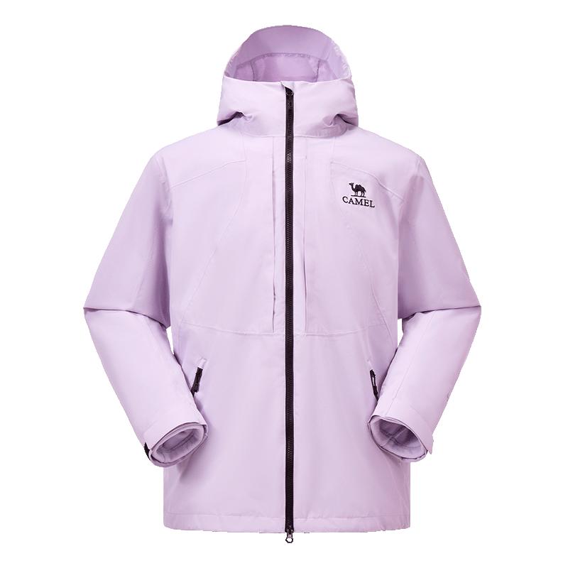 热巴同款骆驼冲锋衣防风登山服