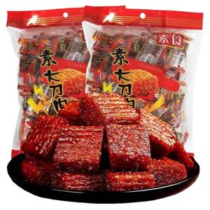 大刀肉辣条儿时辣味小吃批发网红爆款小零食麻辣休闲吃的食品整箱