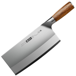 德国菜刀家用正品切片刀厨师专用刀具进厨房切肉砍骨斩切两用刀口