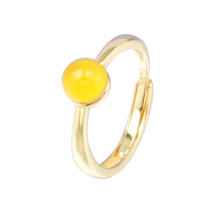 925纯银万能戒指空托平头带针多石位银戒托男女日韩DIY珍珠托配件