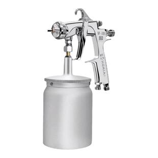 黑克W-101正品油漆喷枪汽车家具木器上壶下壶油漆喷枪工具高雾化