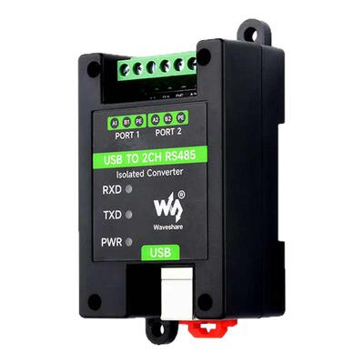 微雪 工业级隔离型USB转2路RS485模块 原装FT2232HL芯片 双向转换