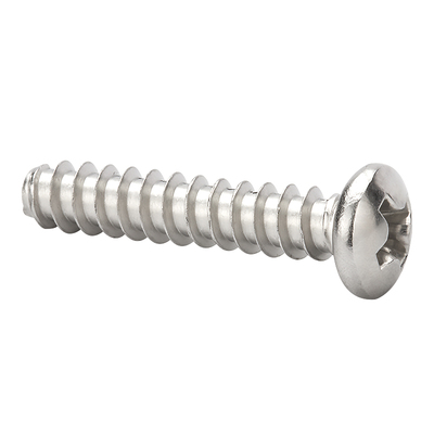 304不锈钢圆头平尾pb自攻螺丝