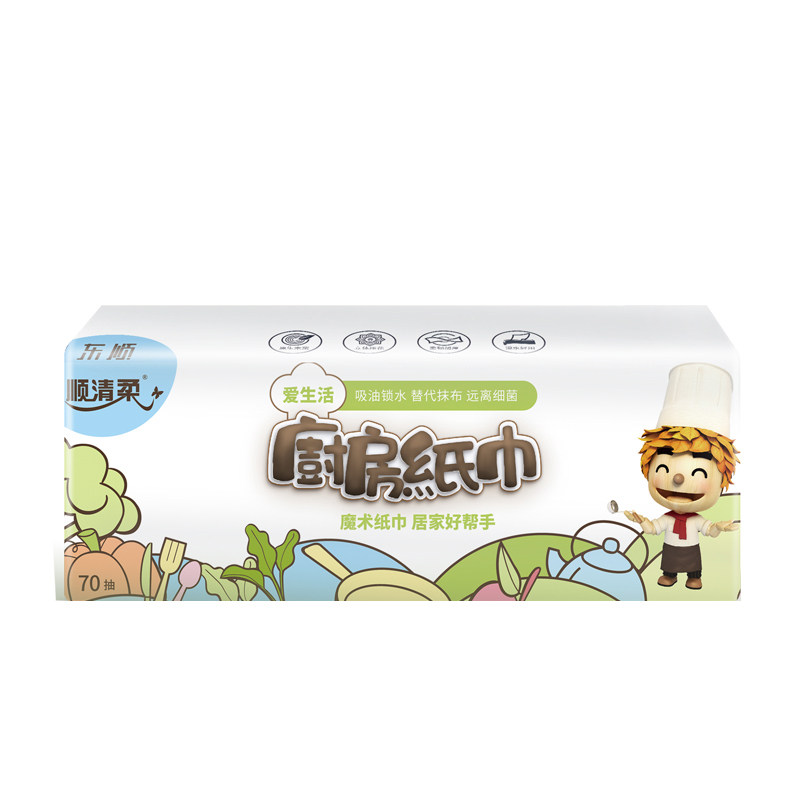 整箱厨房顺清柔顺清柔厨房抽纸