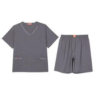 徐兄弟汗蒸服网红洗浴中心睡衣加肥加大码男女情侣浴服洋气桑拿服