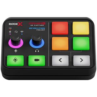 RODE罗德Streamer X调音台游戏直播工作台音频接口声卡Caster Duo