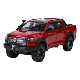 1比24长城炮合金皮卡汽车模型声光回力汽车4S店礼品抖音同款热销