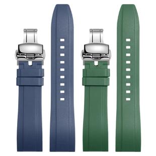 适配卡西欧钢铁之心表带海神EFR-539L系列运动防水硅胶表链男22mm