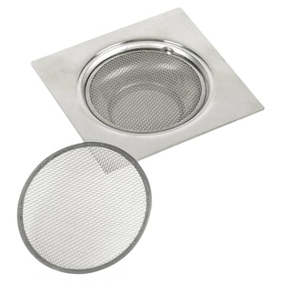 网状地漏盖卫生间地漏下水道过滤网片不锈钢厨房浴室水池水槽地漏