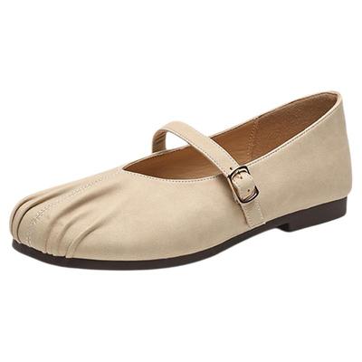 卓诗尼浅口单鞋软底通勤玛丽珍鞋