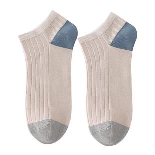 诸暨袜子男春秋短袜男士纯棉防臭低帮隐形船袜男款秋冬青少年棉袜