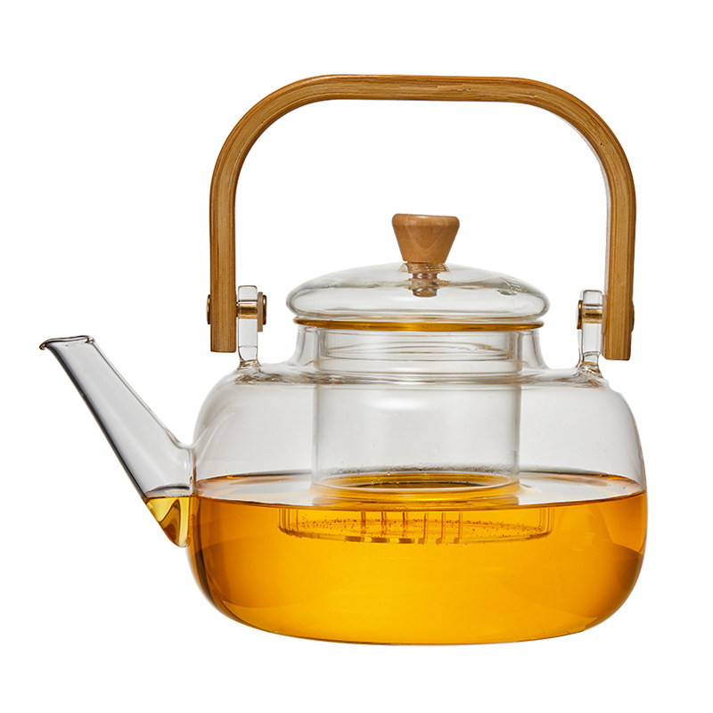 围炉煮茶提梁壶1.5L大容量玻璃壶