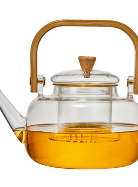 围炉煮茶提梁壶1.5L大容量玻璃壶