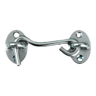 门栓插销式门锁扣免打孔专用明装不锈钢老式门搭扣移门拴厕所门扣