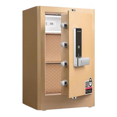 得力CSP认证指纹密码保险柜新款