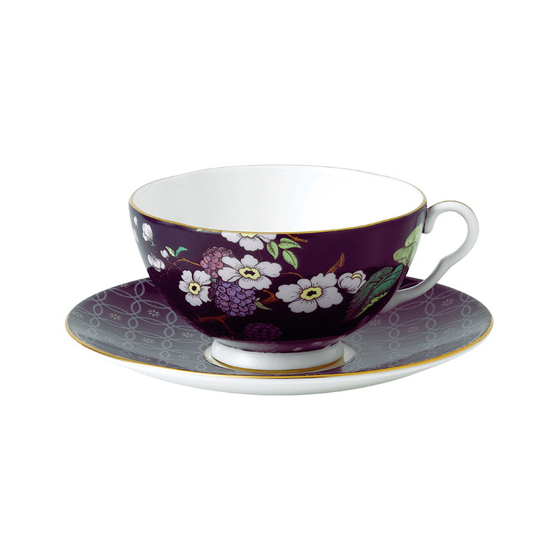 WEDGWOOD威基伍德Tea Garden茶香花园骨瓷茶具咖啡杯茶杯碟礼盒