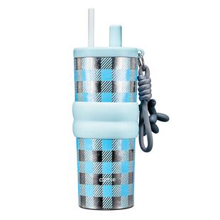 卡罗特钛杯咖啡杯纯钛保温杯便携车载保冷吸管水杯子新年礼物男士