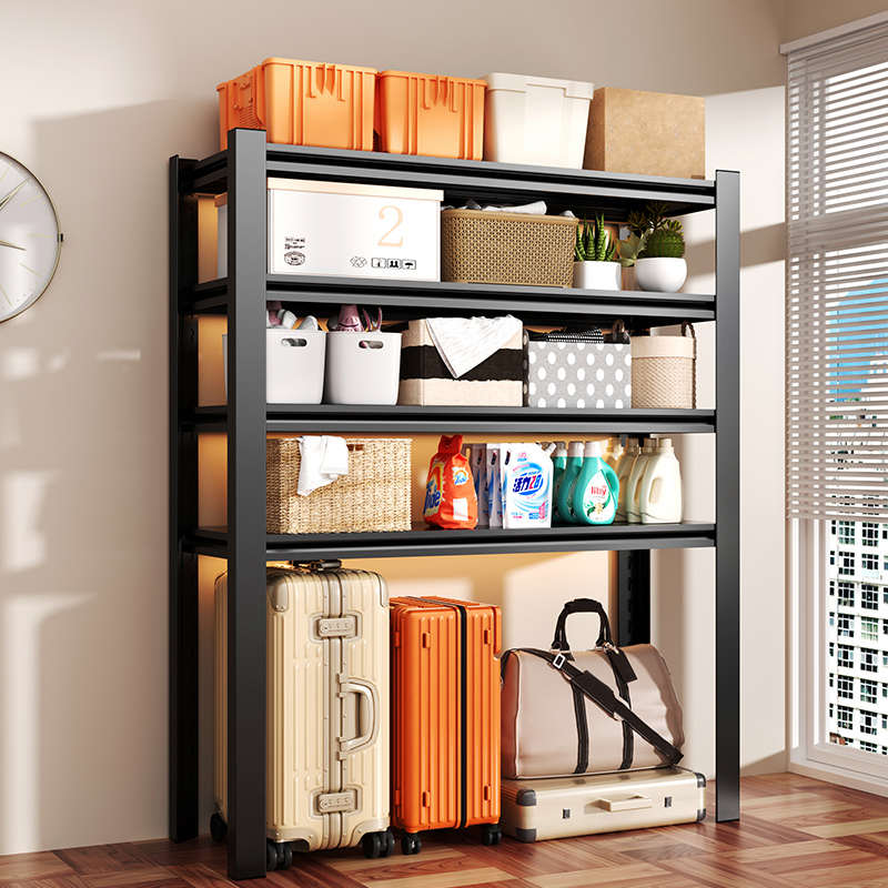 钢制洗衣机置物架家用卫生间滚筒上方储物阳台落地多层收纳高脚架