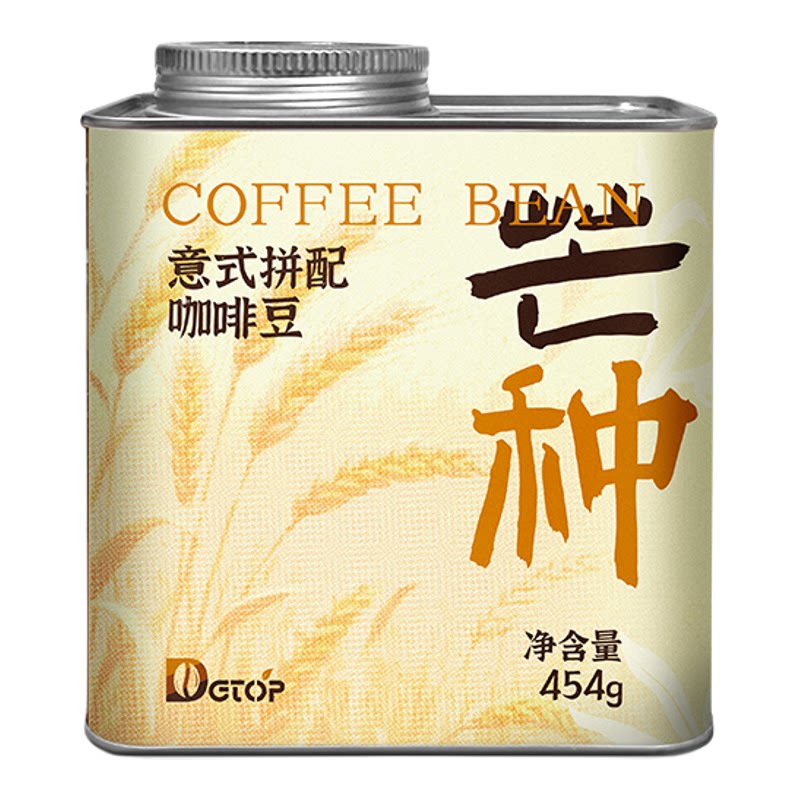 DGTOP精品意式拼配咖啡豆454g