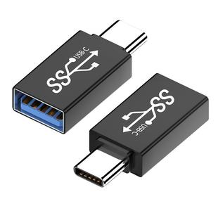usb转typec转接头tpc转换头typc双接口u盘tc公转母tapc母头topc手机tpyec充电器A口转C口OTG数据线usbtypec