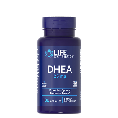 LIFE沿寿DHEA25mg女性备孕卵巢保养卵泡发育调理卵子质脱氢表雄酮