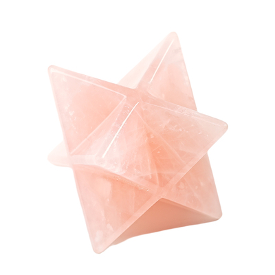 天然水晶梅尔卡巴摆件